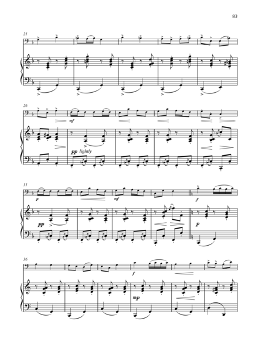 Petite marche Piano Accompaniment scores gallery preview page 2