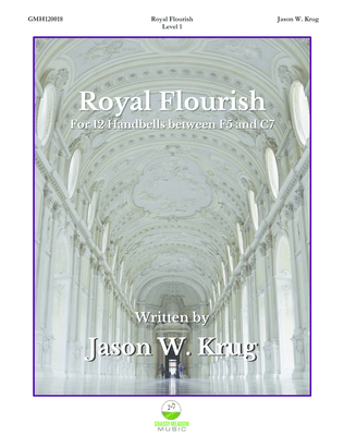 Book cover for Royal Flourish (for 12 handbells)