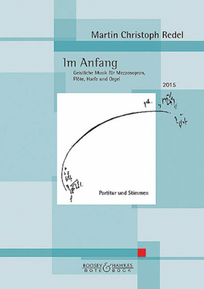 Book cover for Im Anfang, Op. 83