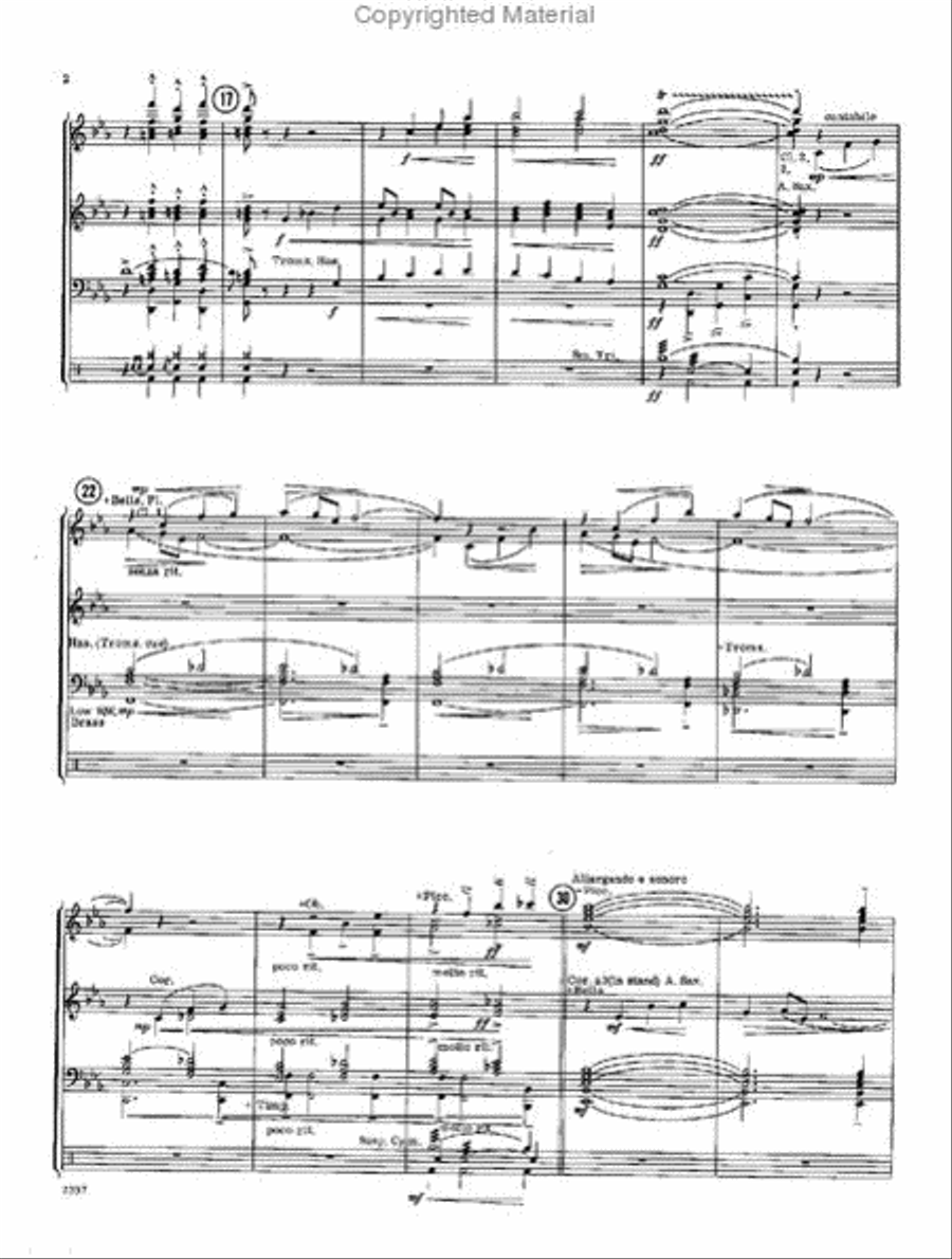 Caravelle Concert Band scores gallery preview page 3