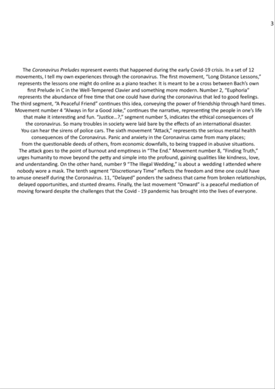 The Coronavirus Preludes Score scores gallery preview page 3