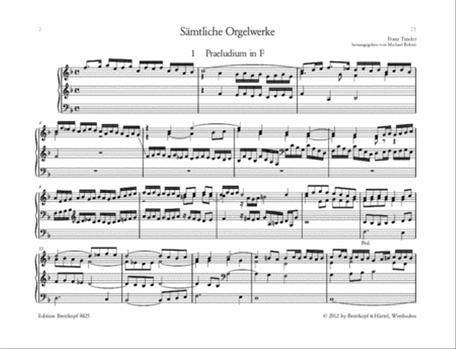 Complete Organ Works Organ scores gallery preview page 2