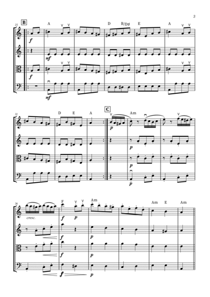 Turkish March - String Quartet + CHORDS image number null