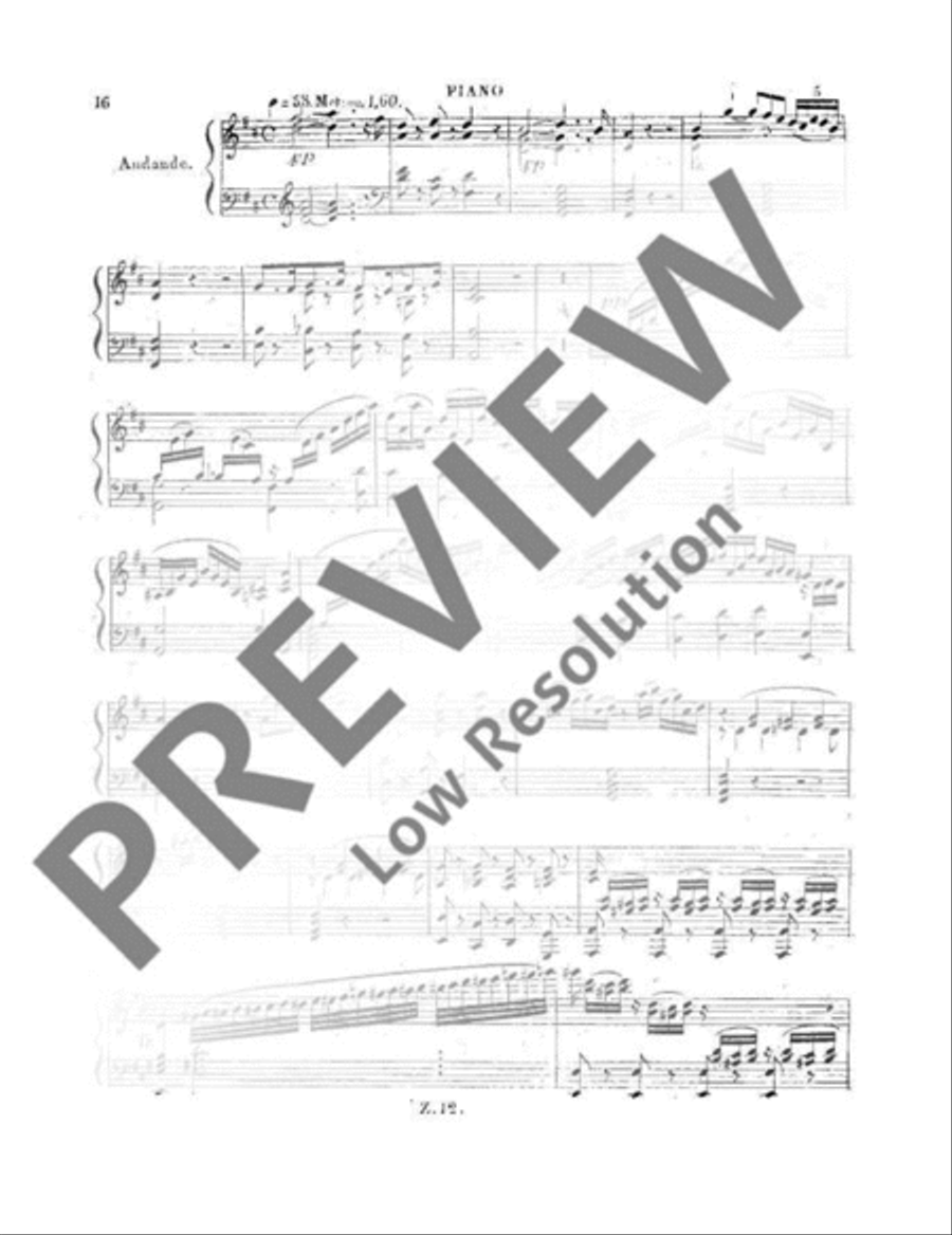 Six Grands Trios Concertants Piano Trio scores gallery preview page 17