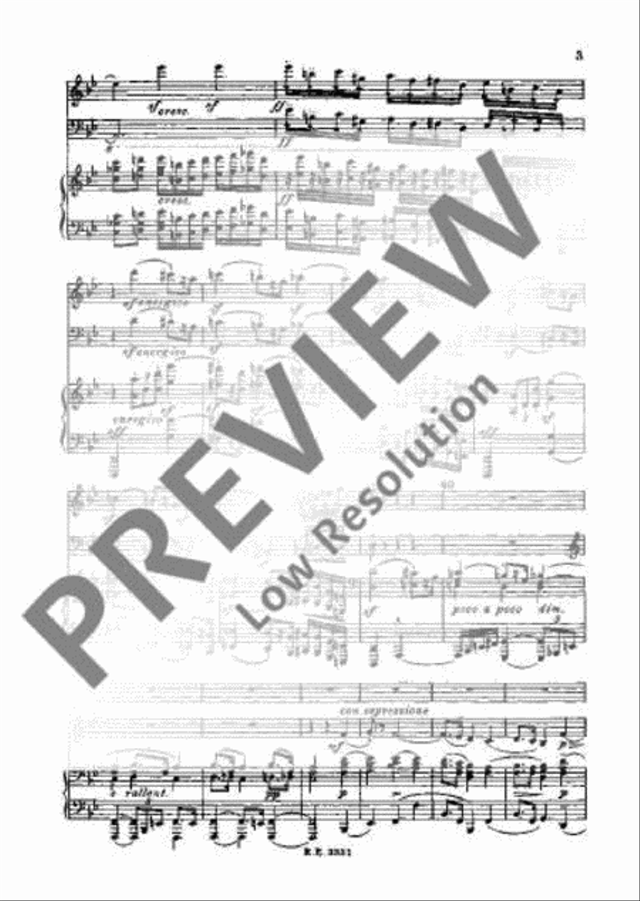 Piano Trio G minor Piano Trio scores gallery preview page 8