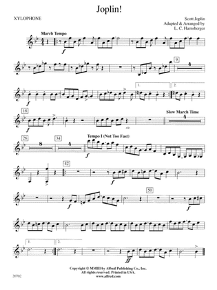 Joplin!: Xylophone