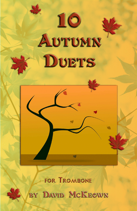 10 Autumn Duets for Trombone