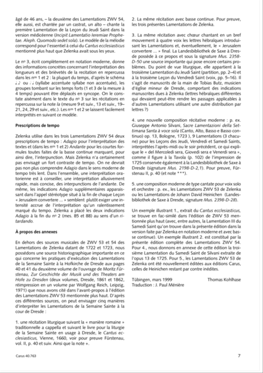 Drei Lamentationen zum Karsamstag Score scores gallery preview page 8