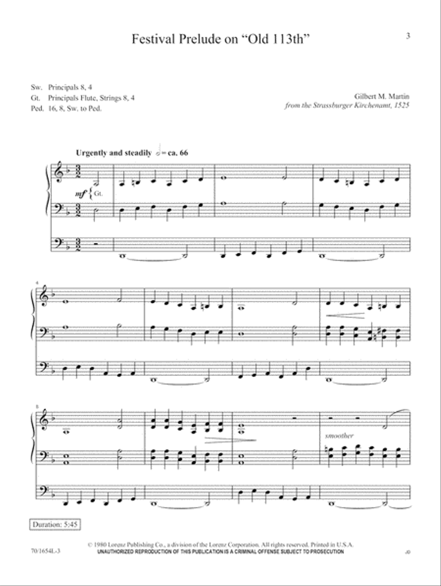 Autumn Praise Organ scores gallery preview page 3