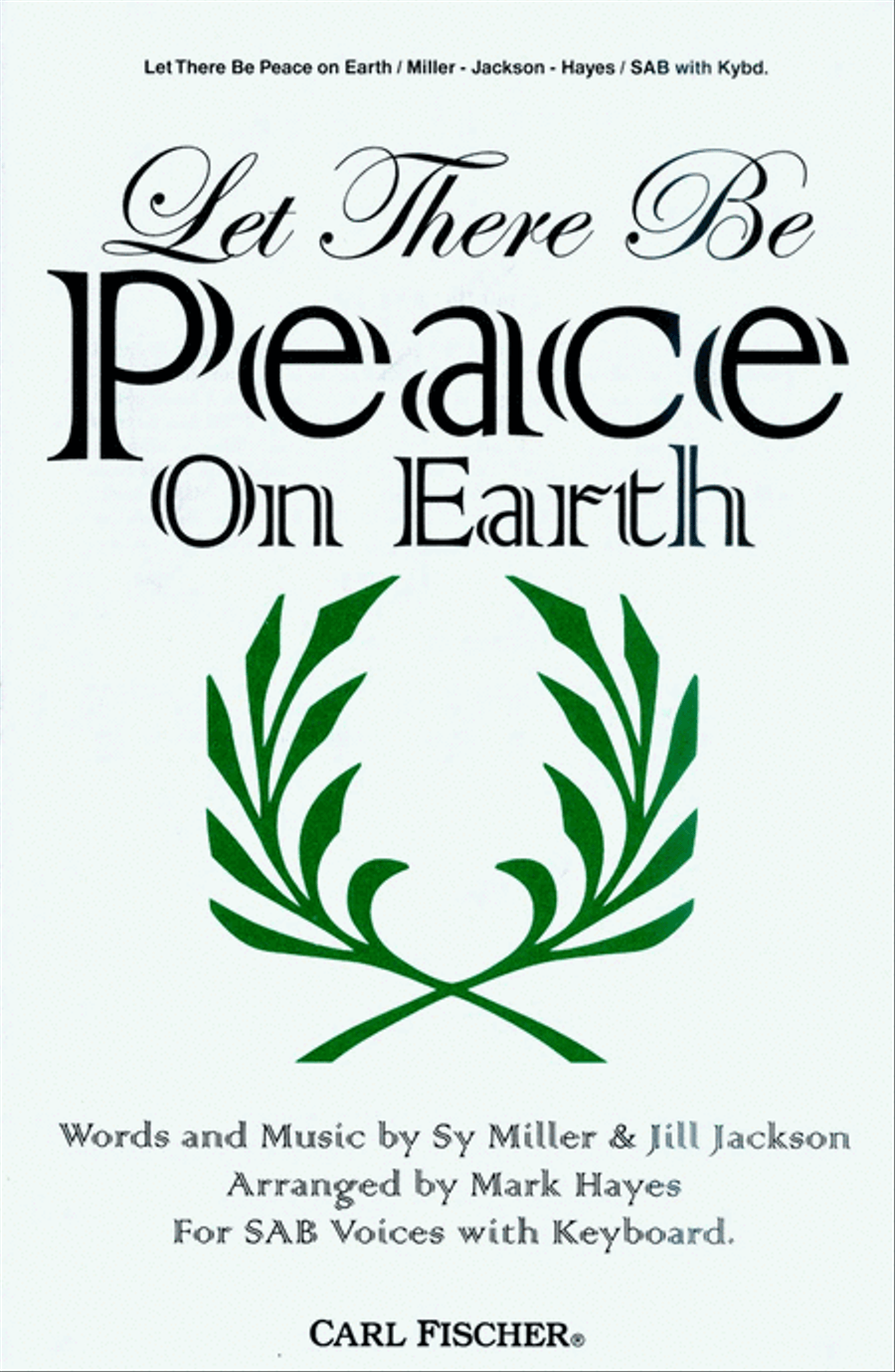 Let There Be Peace on Earth