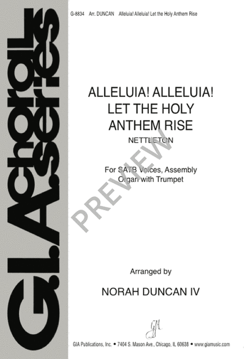 Alleluia! Alleluia! Let the Holy Anthem Rise image number null