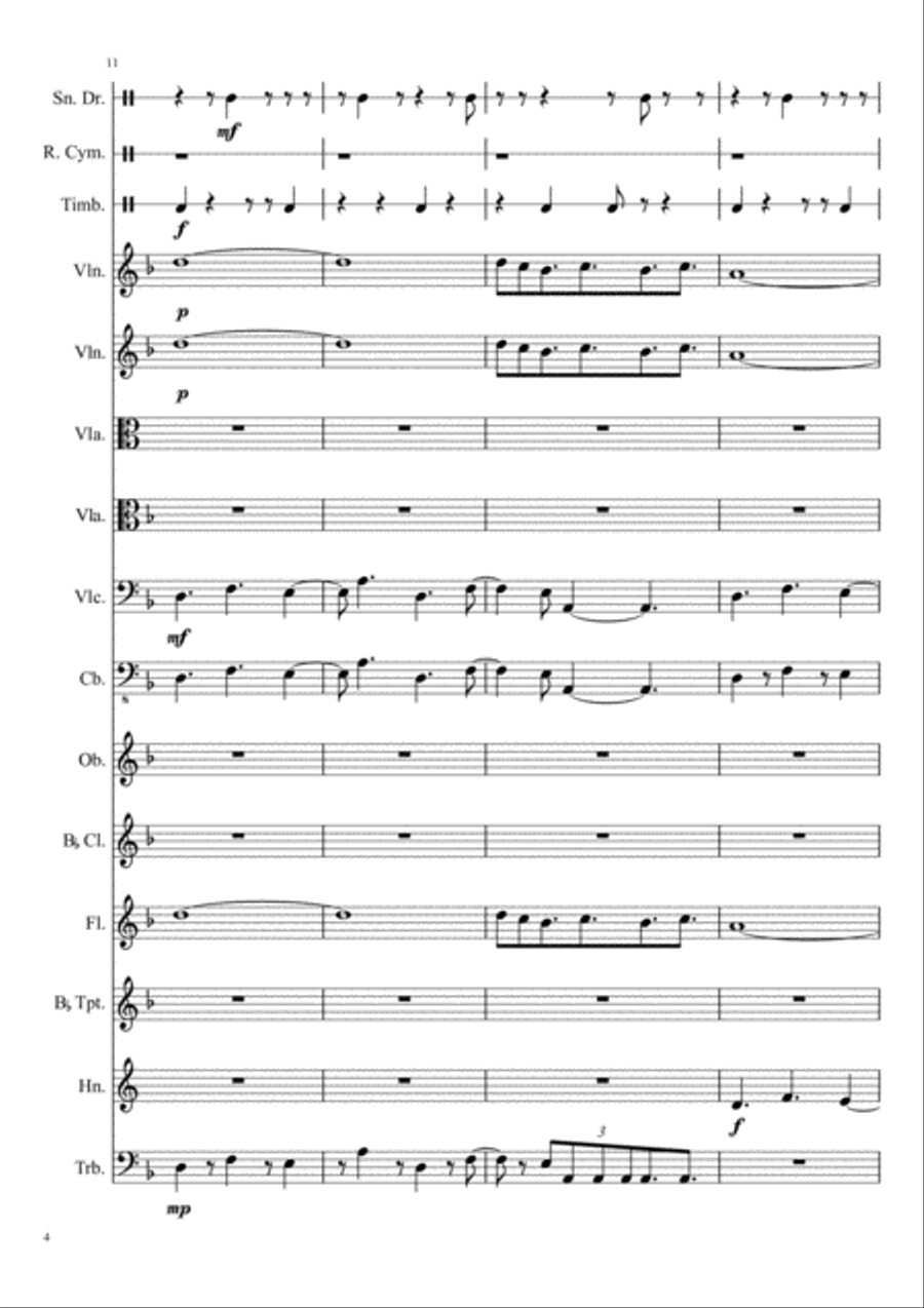 Zona Centro (Downtown) Percussion Ensemble scores gallery preview page 4