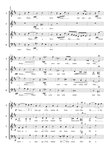 My soul, there is a country - Sacred Anthem for Choir SATB a cappella image number null