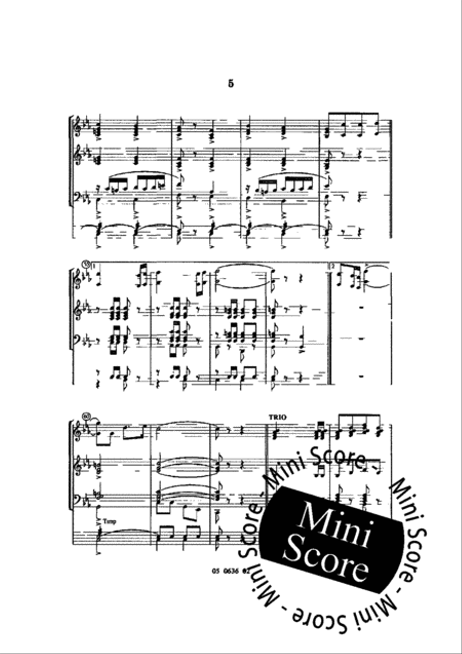Imms Holland Fanfare Band scores gallery preview page 9