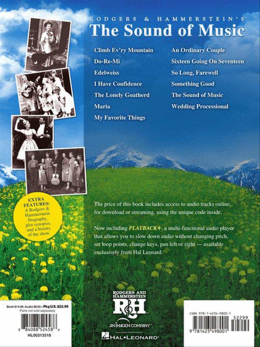 The Sound of Music Piano, Vocal scores gallery preview page 9