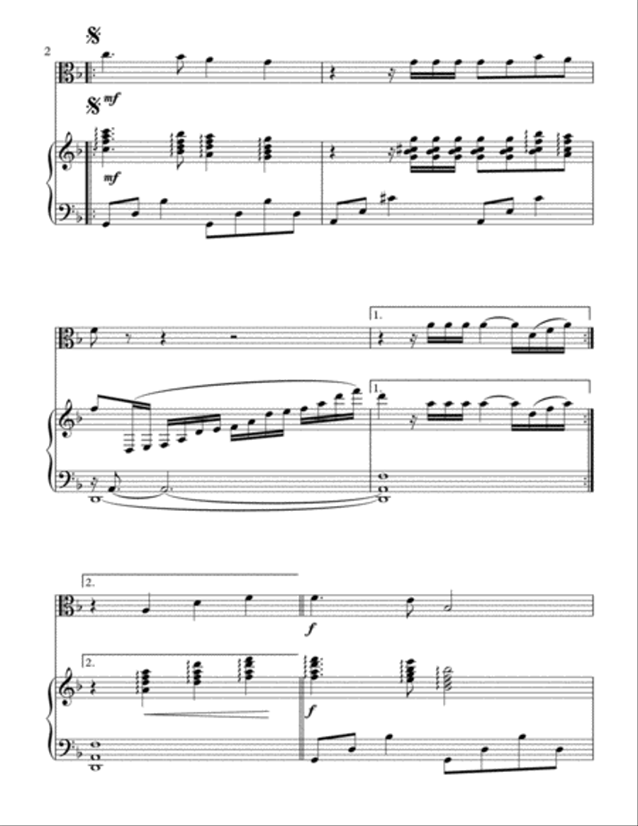 Caruso Viola scores gallery preview page 3