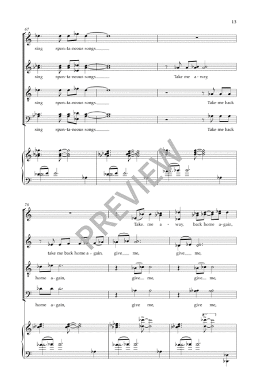 Sunrise 4-Part scores gallery preview page 14