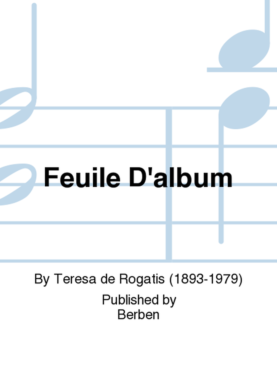 Feuile D'Album