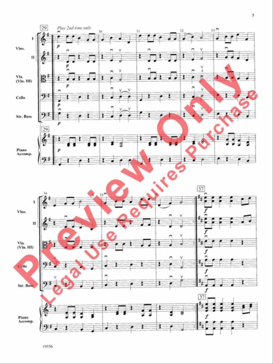 Fiddles Out West String Orchestra scores gallery preview page 6