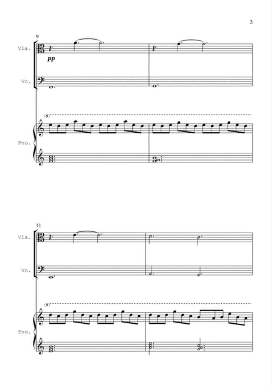 Forbidden Colours Forbidden Colours Cello scores gallery preview page 3