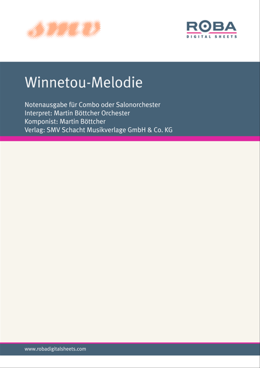 Winnetou-Melodie Winnetou-Melodie Orchestra scores gallery preview page 1