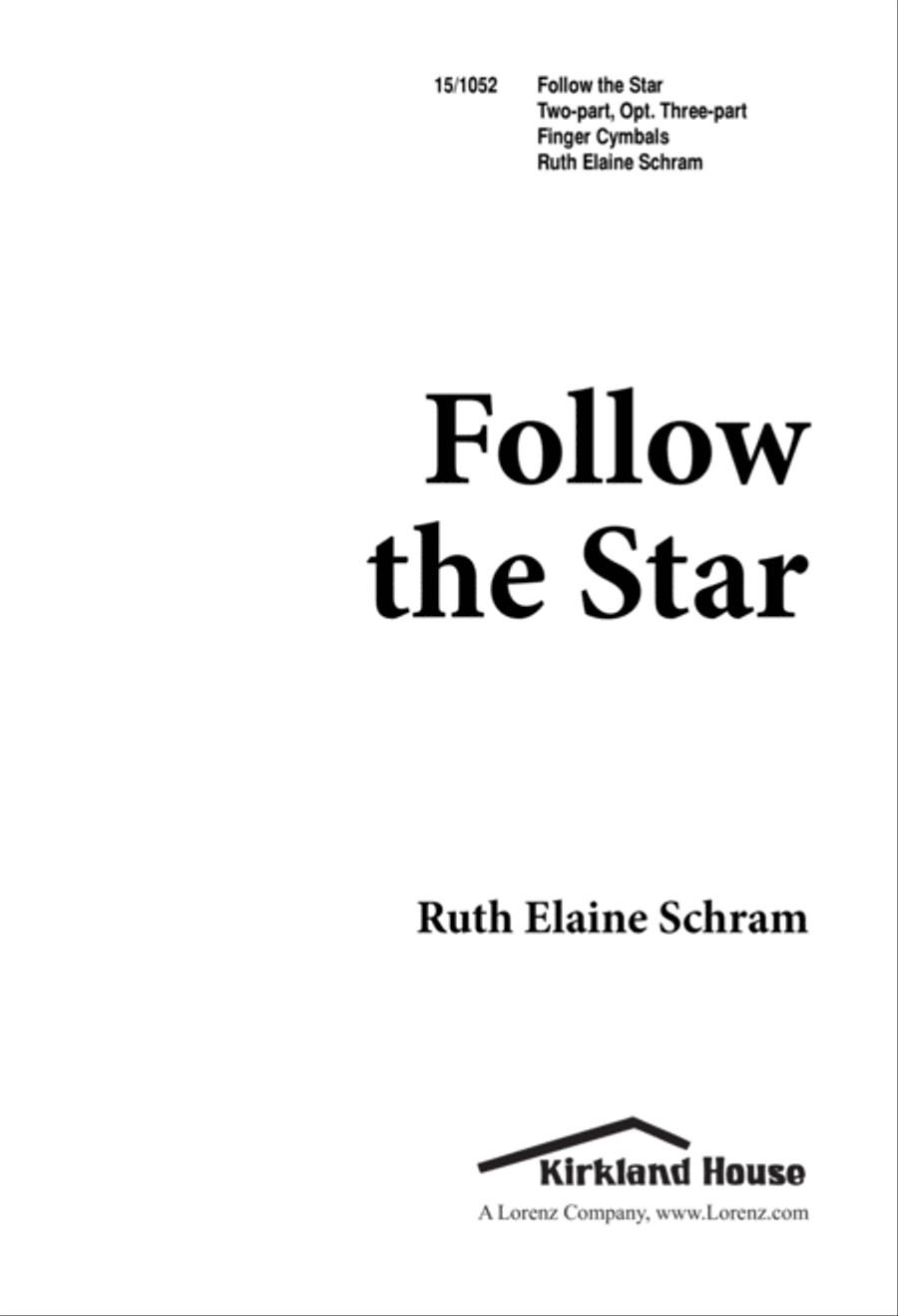 Follow the Star Follow the Star Unison Choir scores gallery preview page 1