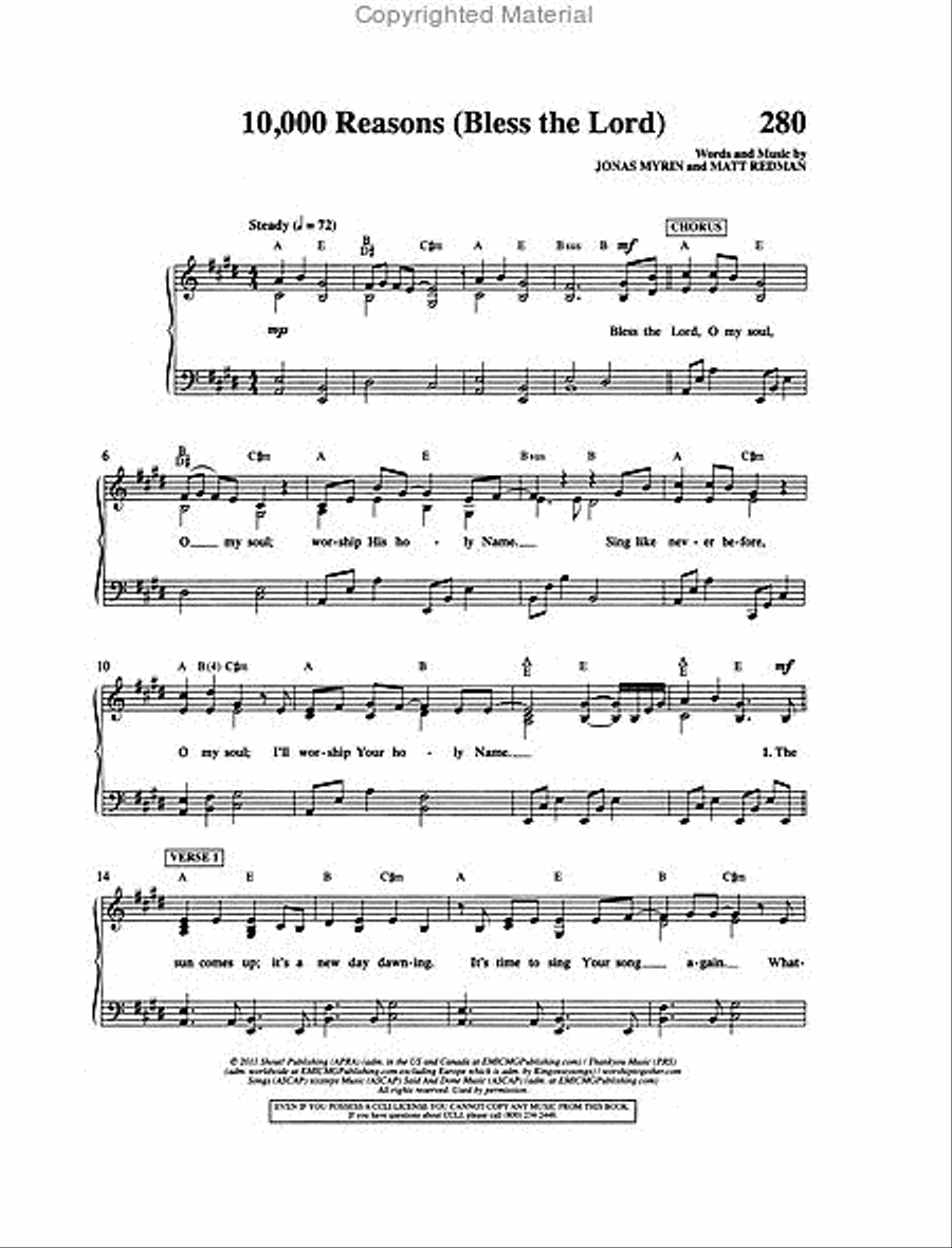 More Songs for Praise & Worship 6 - Singalong Book (Piano/Guitar/Vocal) Piano, Vocal, Guitar scores gallery preview page 2