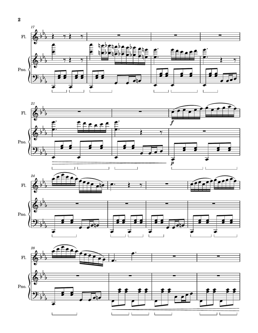 The Myna's Dance, Op.18 Flute Solo scores gallery preview page 2