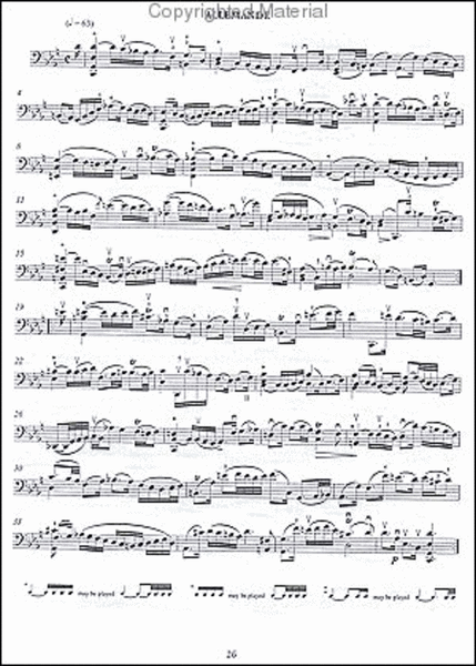 Bach Cello Suites - Volume 2