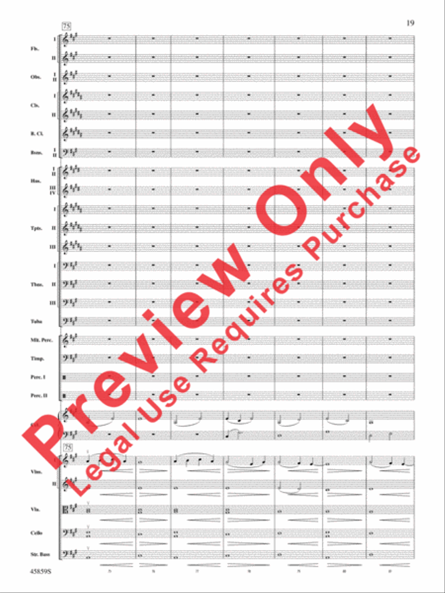 Fantastic Beasts and Where to Find Them Full Orchestra scores gallery preview page 19