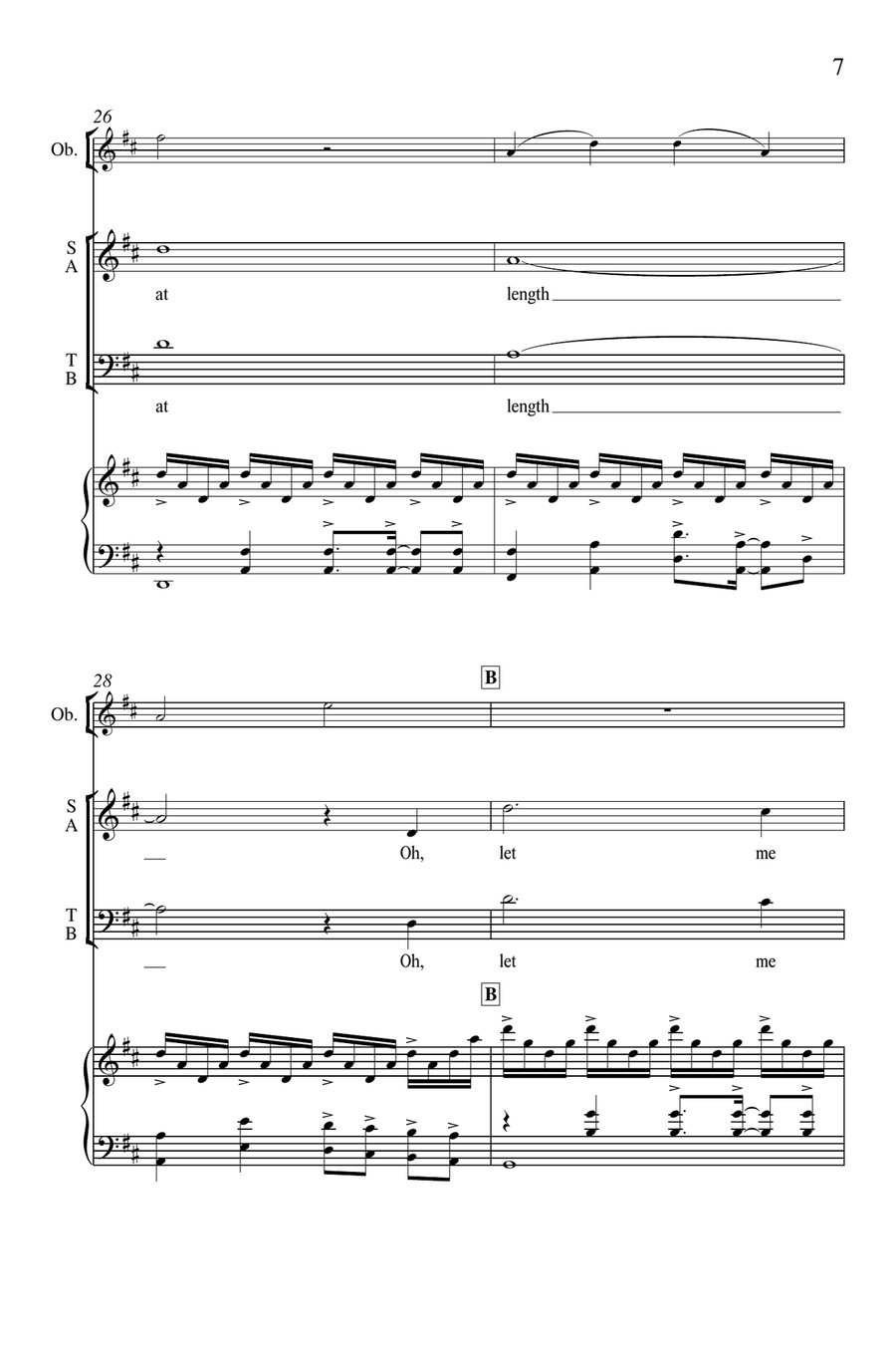 Let Me Love from For a Breath of Ecstasy 4-Part scores gallery preview page 6
