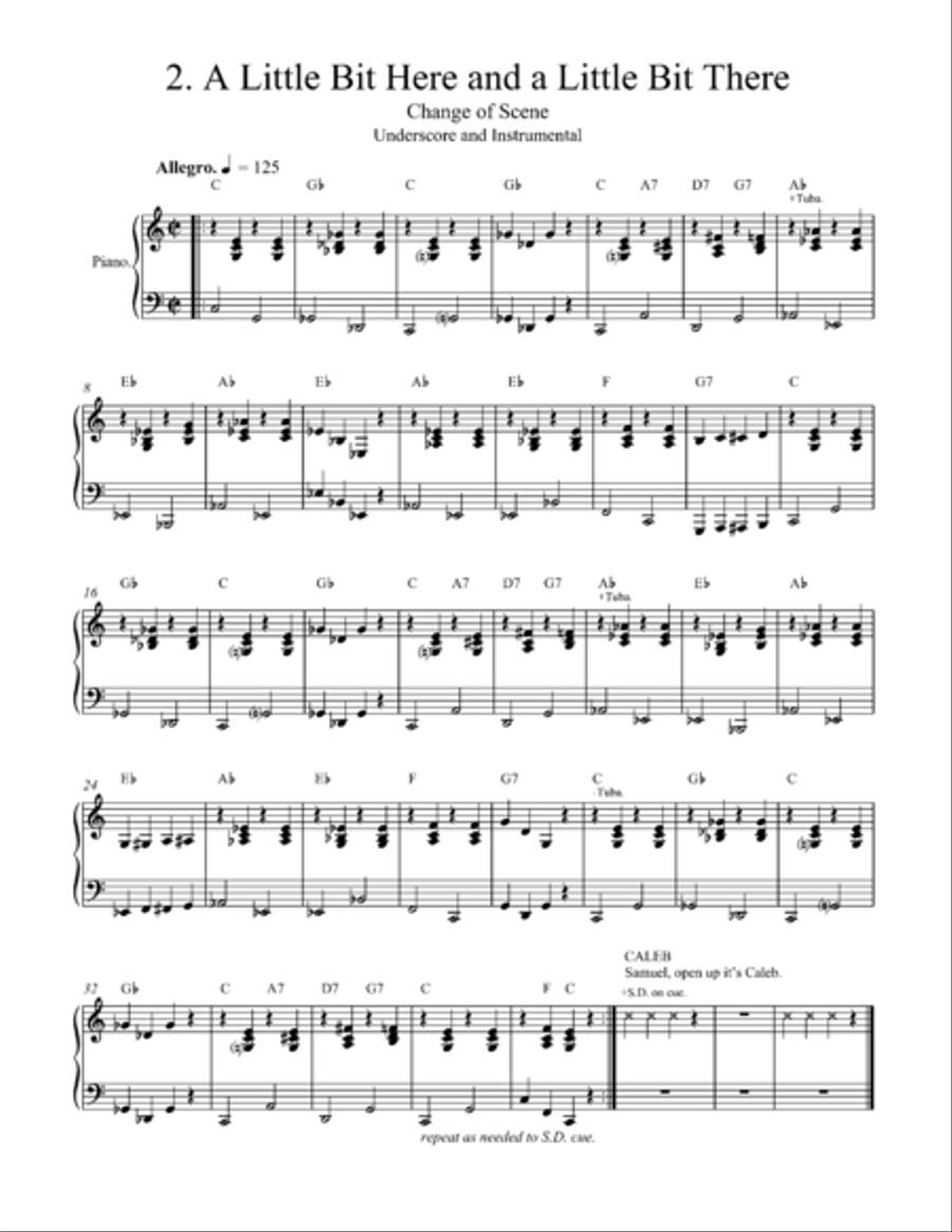 A Little Bit Here and A Little Bit There (instrumental) from 
