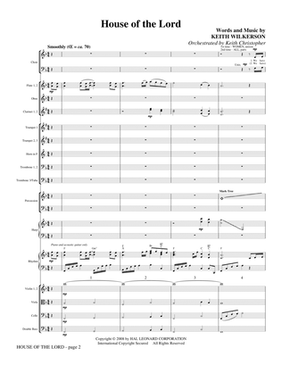 House Of The Lord - Full Score