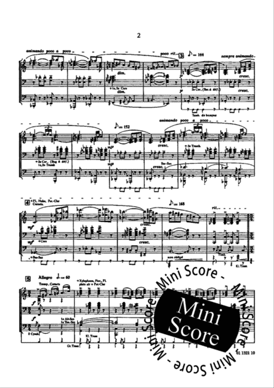 Symphonie de Paris Concert Band scores gallery preview page 6