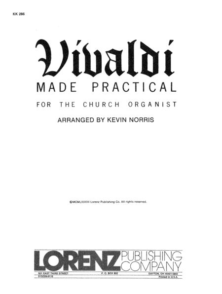 Vivaldi Made Practical