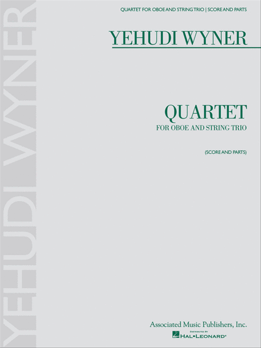 Quartet Oboe scores gallery preview page 1