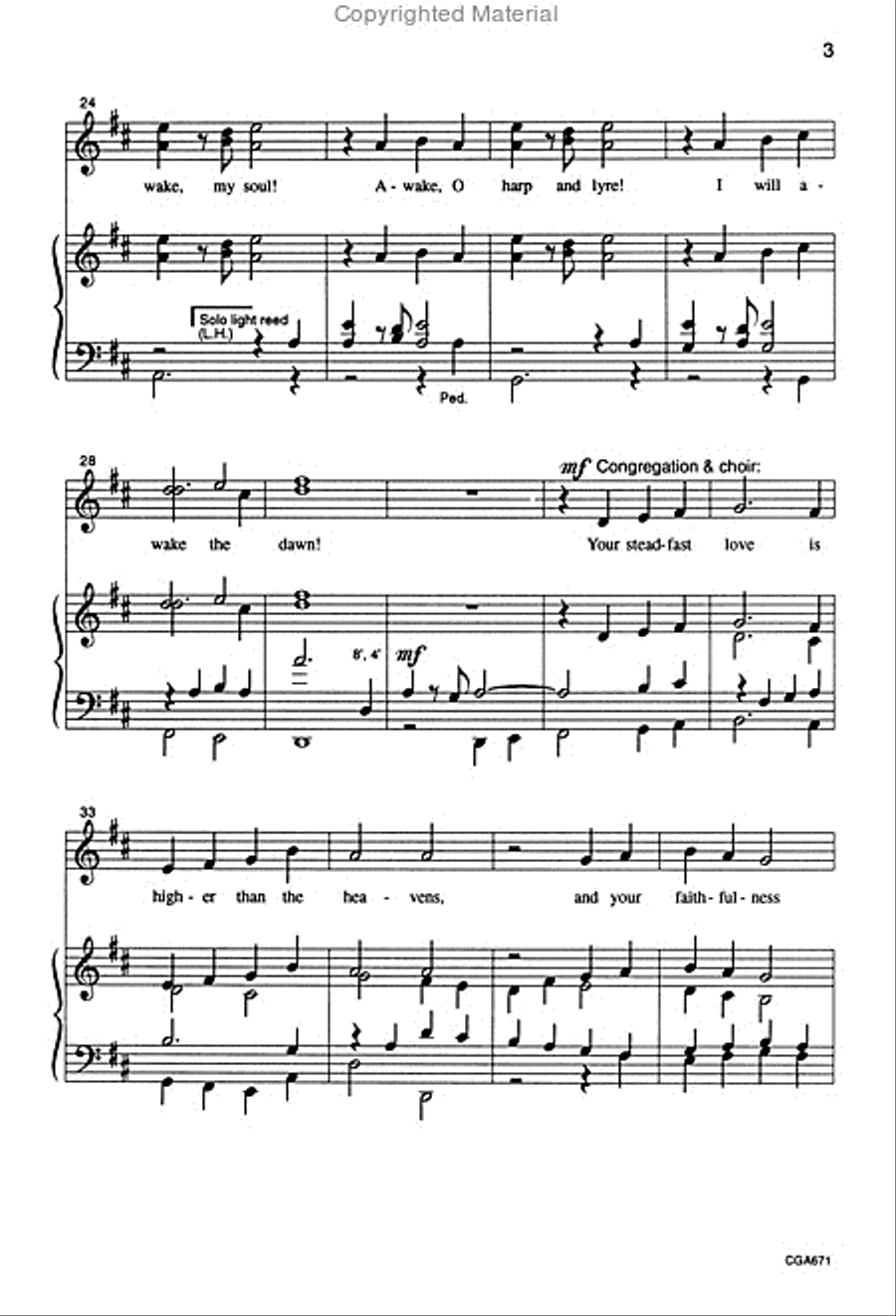 Higher Than the Heavens Higher Than the Heavens Unison Choir scores gallery preview page 4