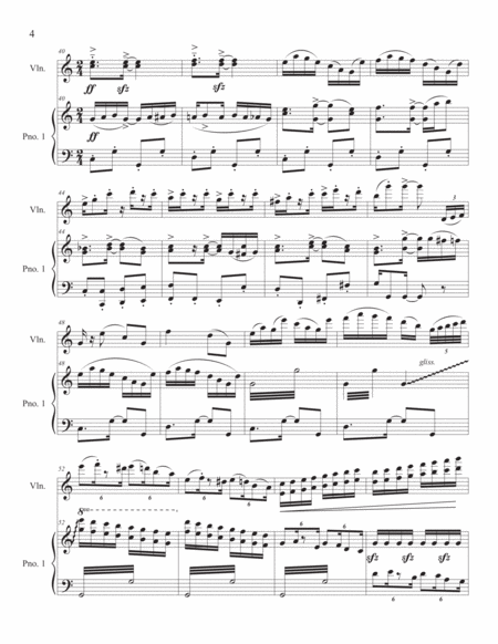 Ragtime Caprice for Violin and Piano (1989) image number null