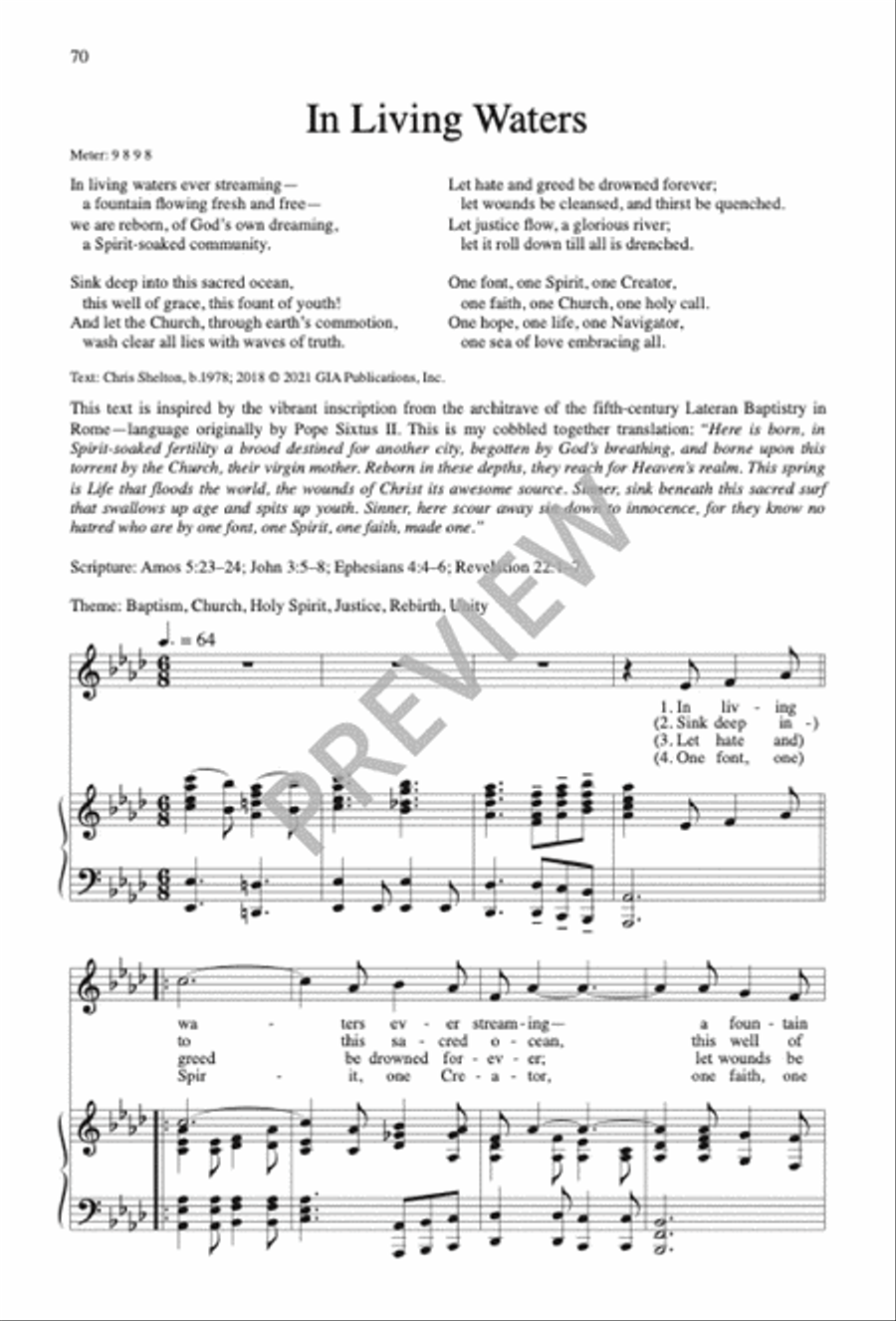 Sing No Empty Alleluias Sacred scores gallery preview page 64