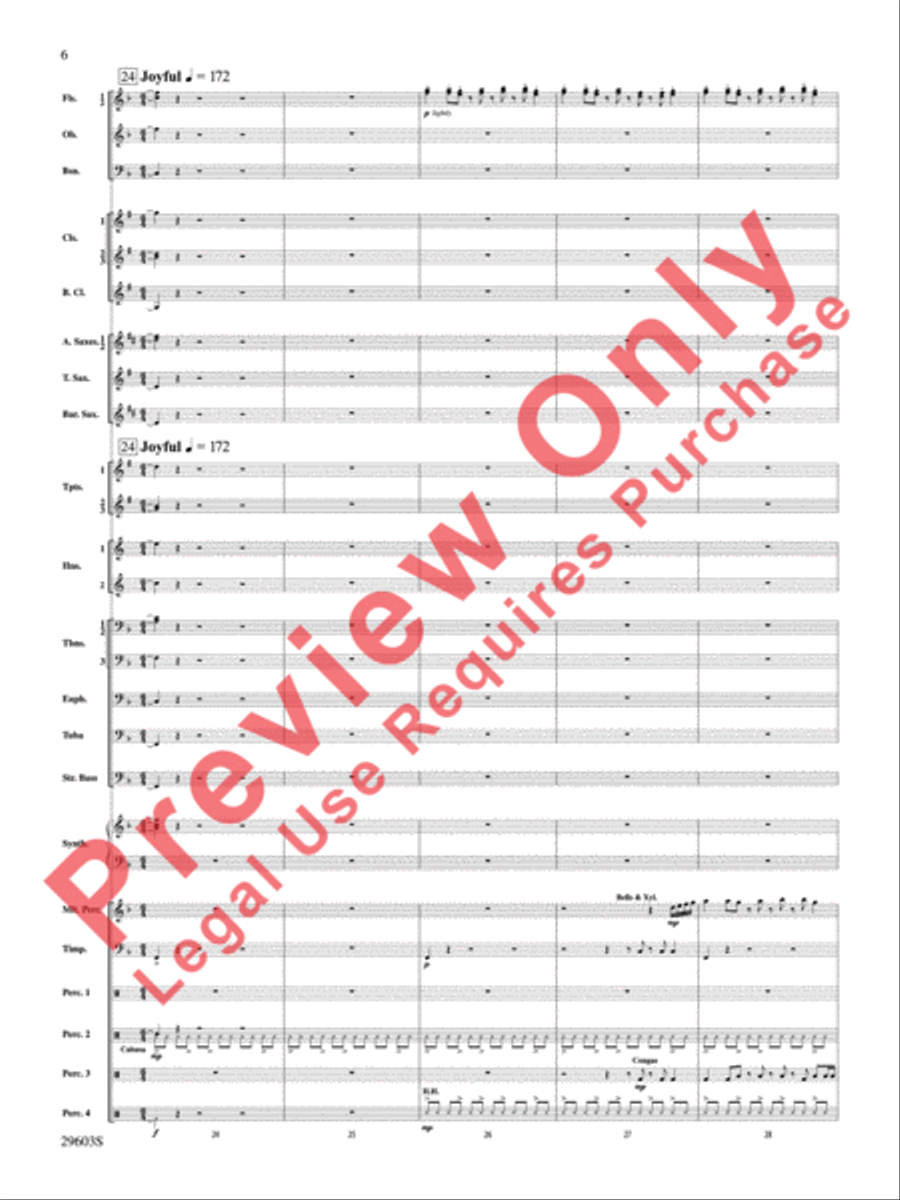 Dillon's Flight Concert Band scores gallery preview page 7