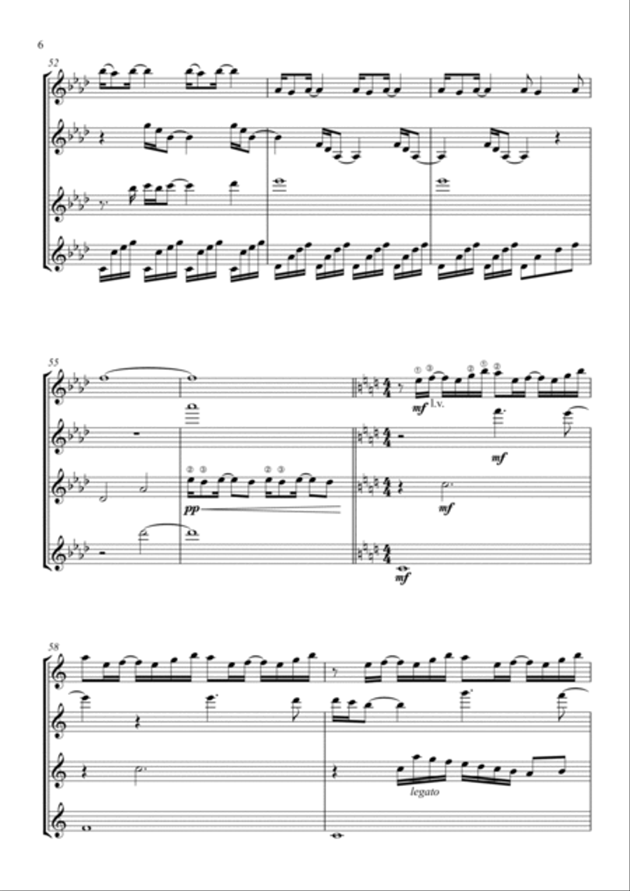 Imagine Guitar Ensemble scores gallery preview page 6