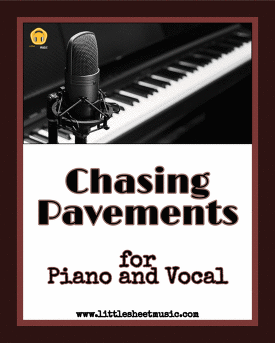 Chasing Pavements (Piano + Vocal) image number null