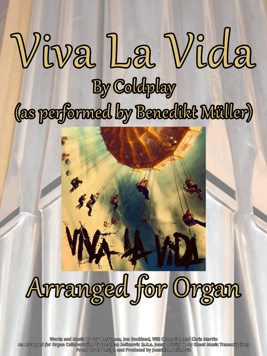 Viva La Vida Organ Solo scores gallery preview page 1
