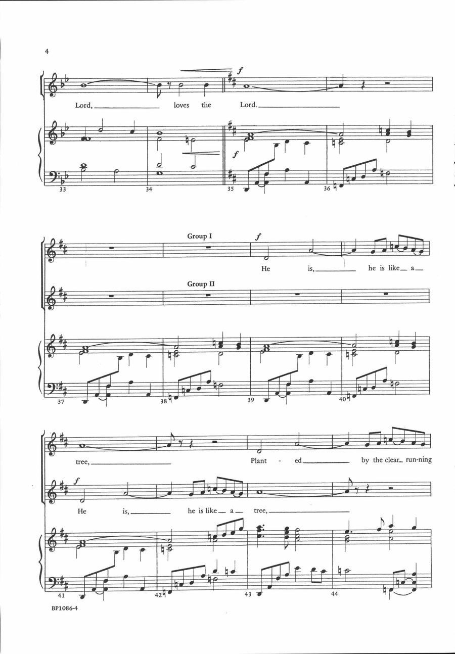 Blessed Is the Man Blessed Is the Man 2-Part scores gallery preview page 4
