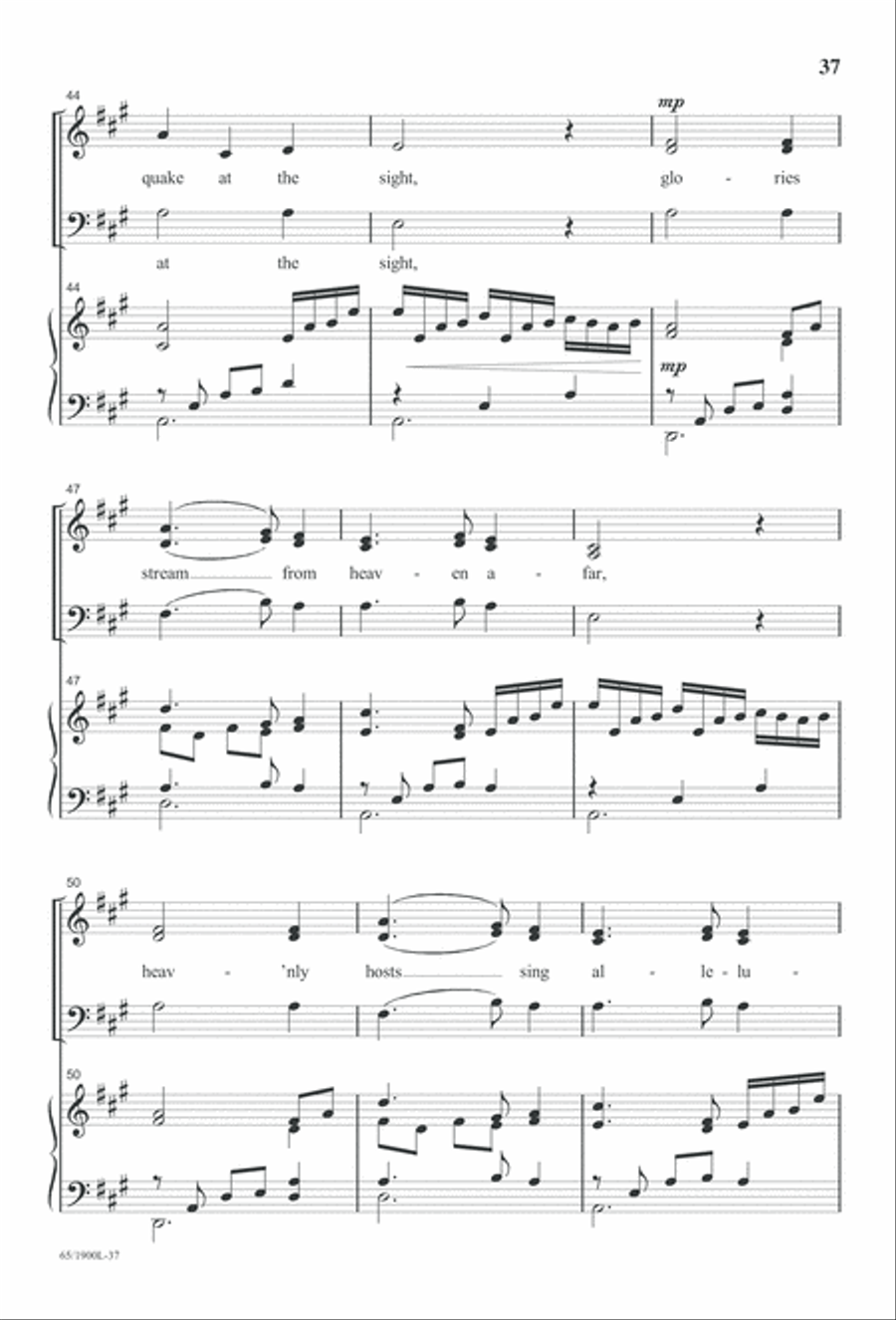 Love's Pure Light 3-Part scores gallery preview page 39