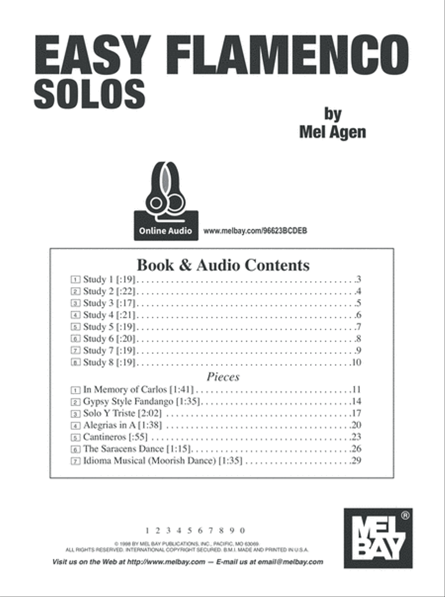 Easy Flamenco Solos Easy Flamenco Solos Acoustic Guitar scores gallery preview page 2