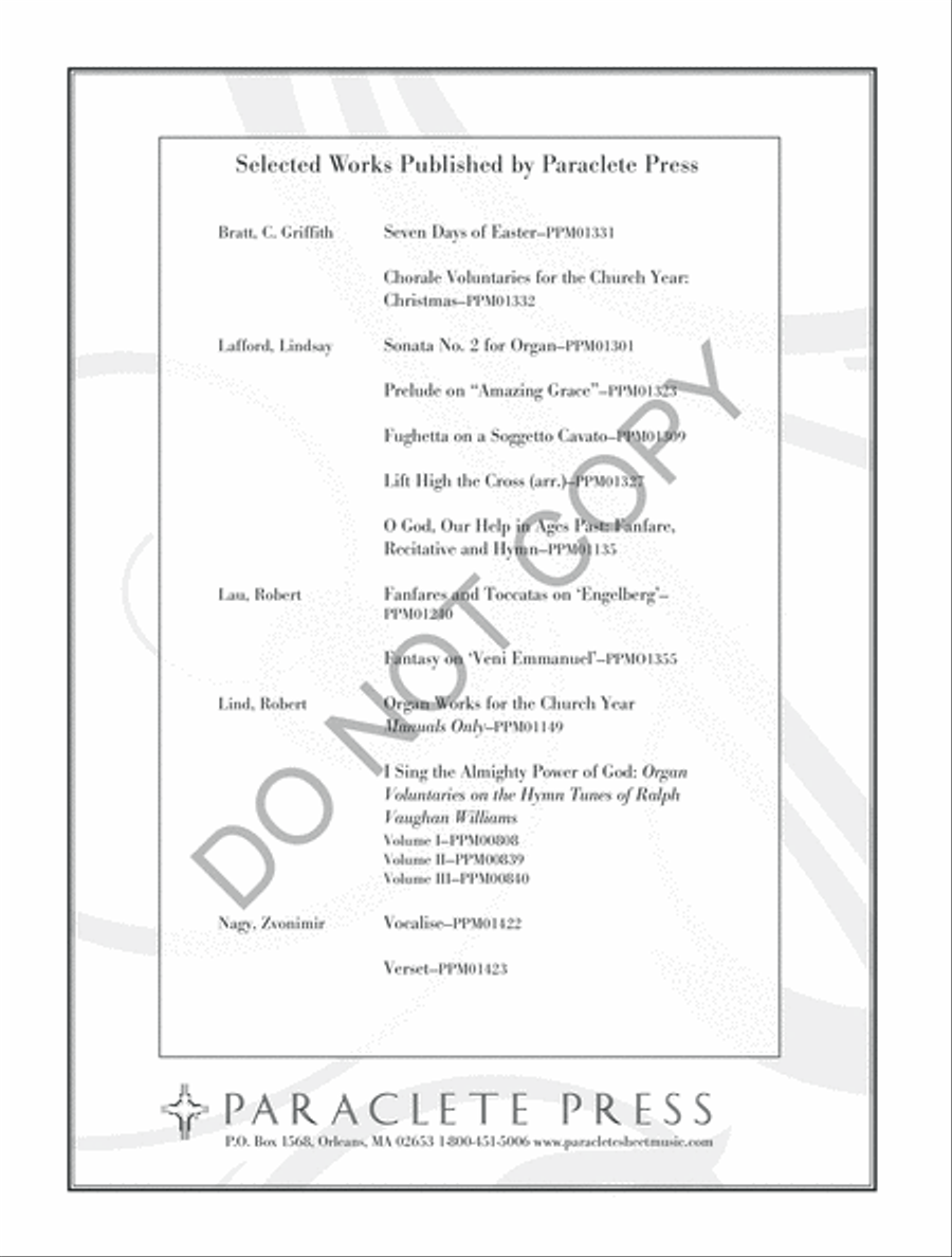 Thanksgiving and Harvest Thanksgiving and Harvest Organ scores gallery preview page 27