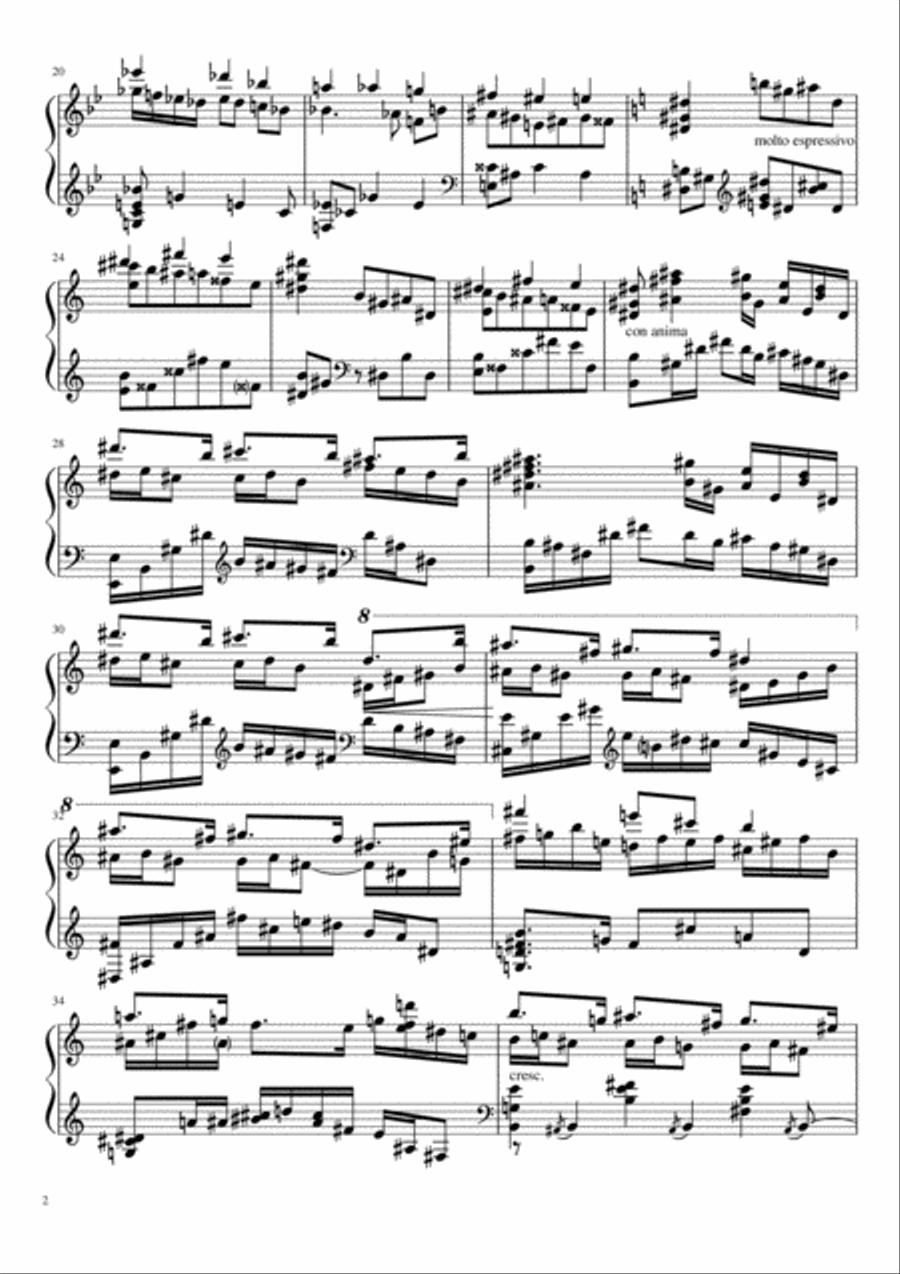 Legend #9 Piano Solo scores gallery preview page 2