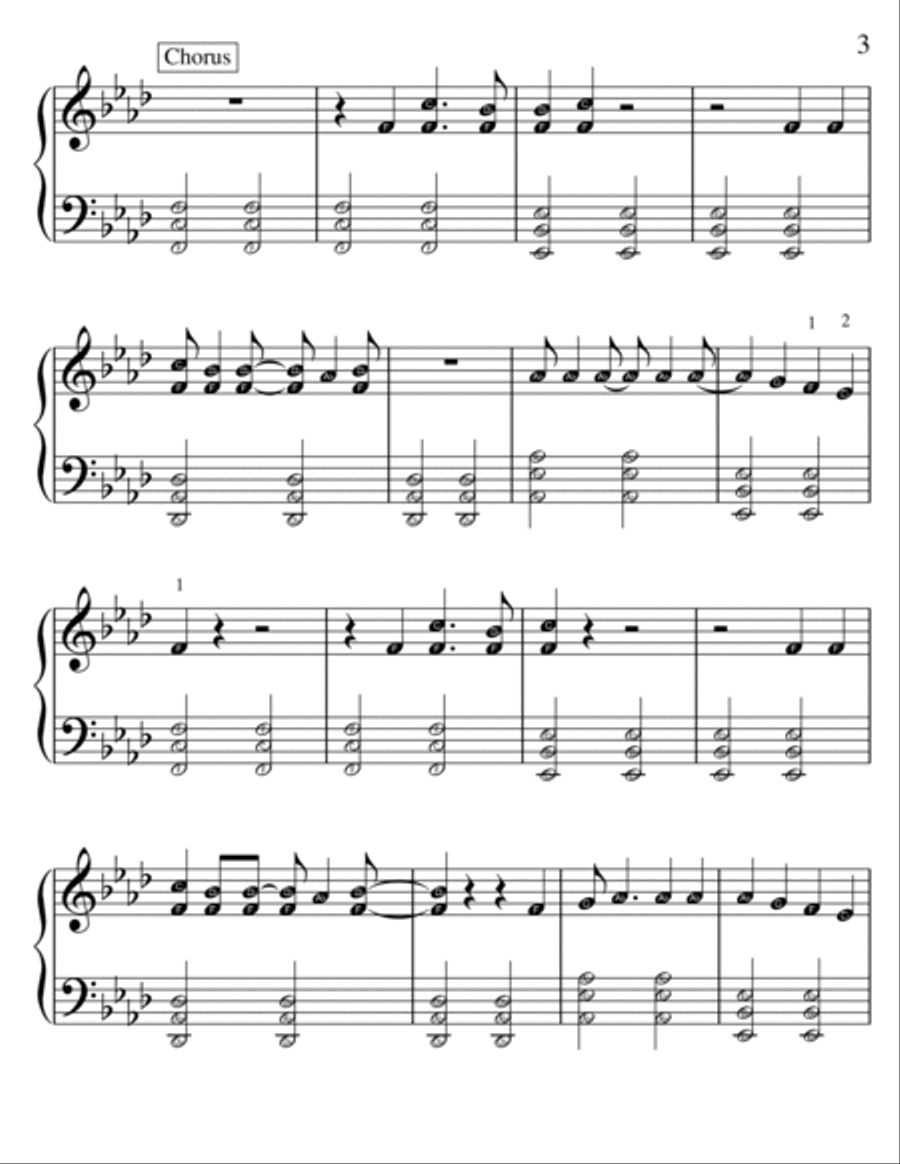 Carnival Of Rust Piano Solo scores gallery preview page 3