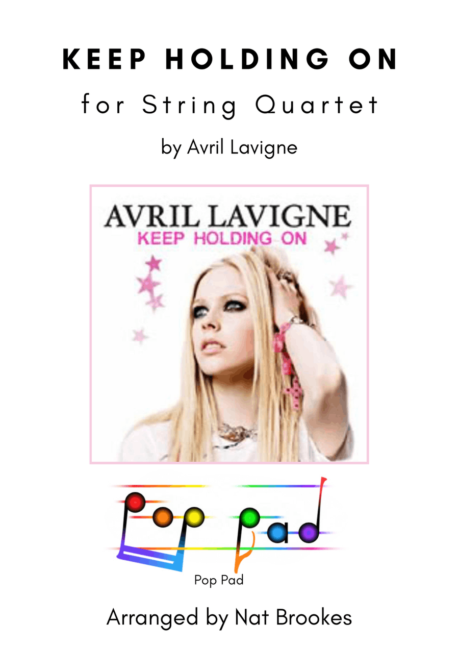 Keep Holding On String Quartet scores gallery preview page 1